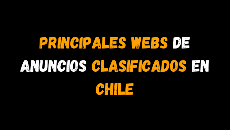 10 Webs de anuncios clasificados en Chile