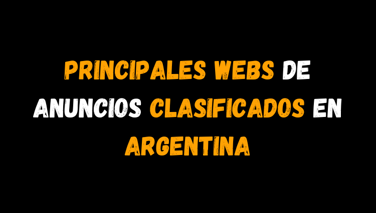 12 Webs de anuncios clasificados en Argentina