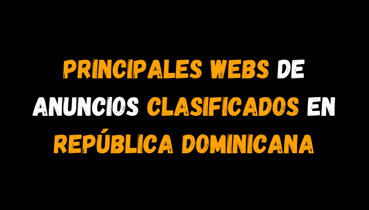 16 Webs de anuncios clasificados en República Dominicana