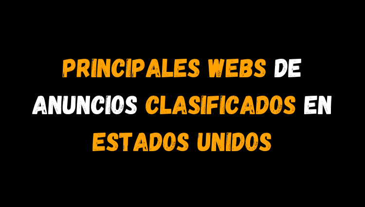 26 Webs de Anuncios Clasificados en Estados Unidos