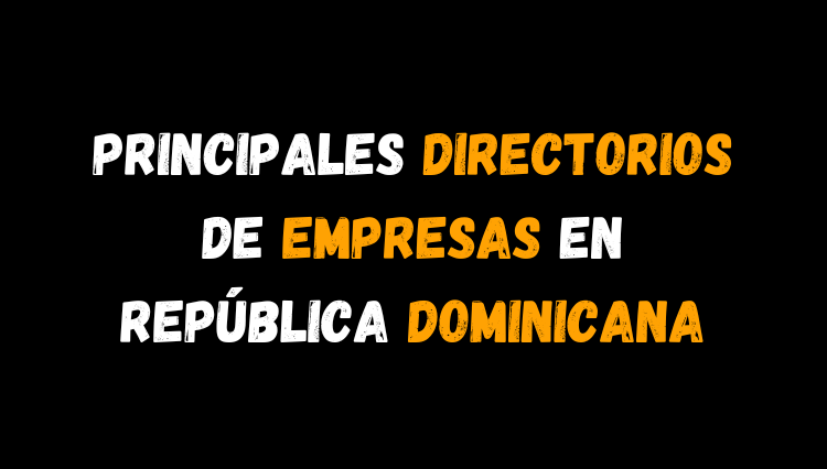 4 Directorios de Empresas en República Dominicana