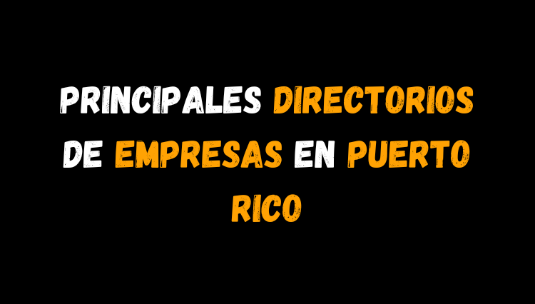 Directorios de Empresas en Puerto Rico