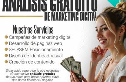 ofrecemos un análisis totalmente gratuito